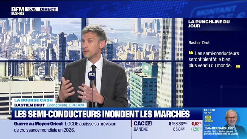 La bourse cash : « Les semiconducteurs seront bientôt le bien plus vendu du monde » - 03/06