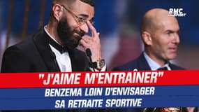 Ballon d'or : "J'aime m'entraîner", Benzema encore loin d'envisager sa retraite