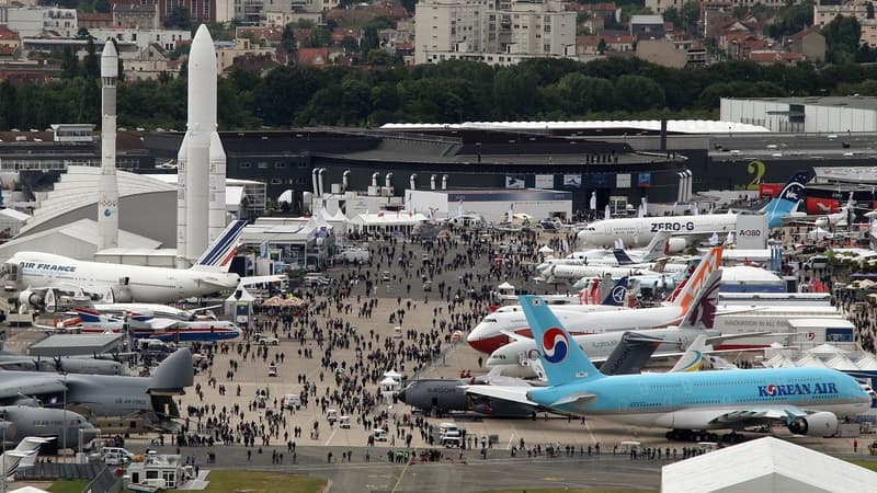 Le 53e salon aéronautique du Bourget se tient du 17 au 23 juin en Seine-Saint-Denis.