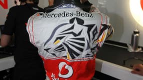La nouvelle combinaison de Jenson Button