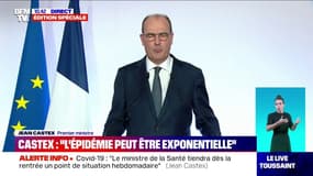Jean Castex: "Notre objectif, c'est de tout faire pour éviter un reconfinement"
