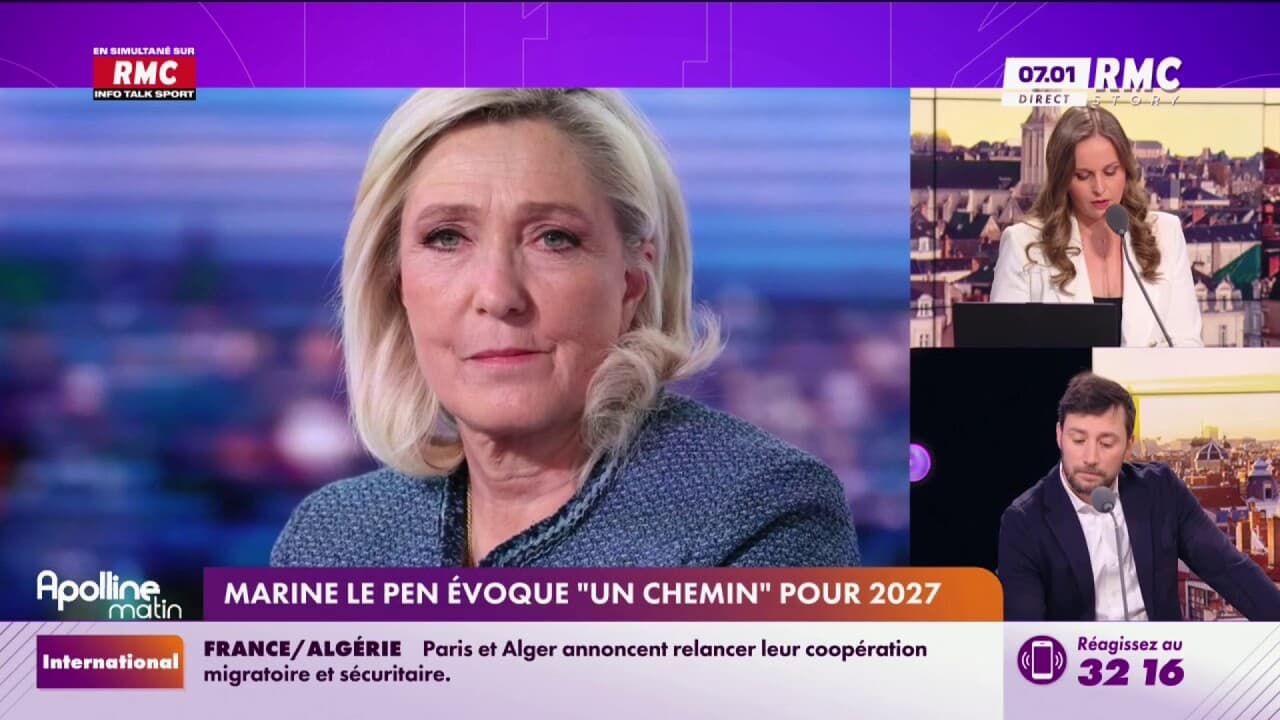 Chemin Embuches Marine Le Pen :