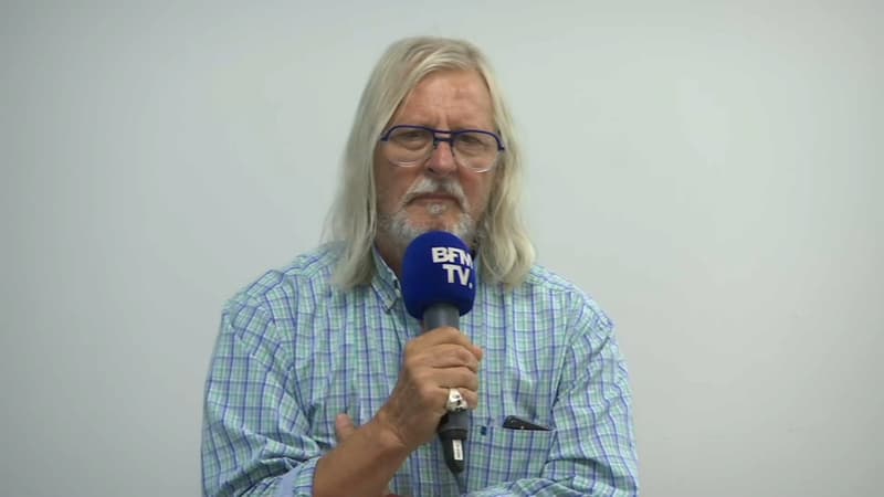 Didier Raoult au micro de BFMTV, le mardi 6 août 2022.
