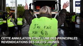 L'Élysée annonce que la taxe carbone est "supprimée" pour 2019