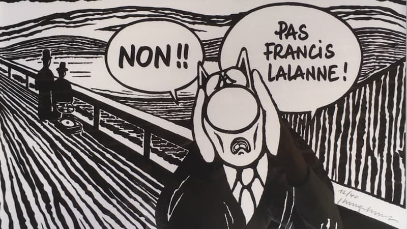 Une œuvre de Philippe Geluck