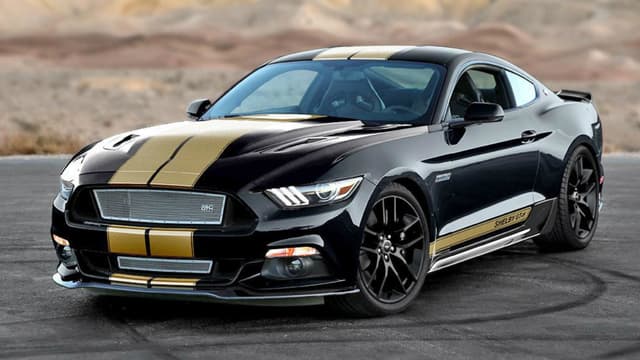 Cette version moderne de la Shelby Mustang de 1695 est un "attrape-touriste" assumé, elle ne sera disponible que dans le réseau de locations Hertz.