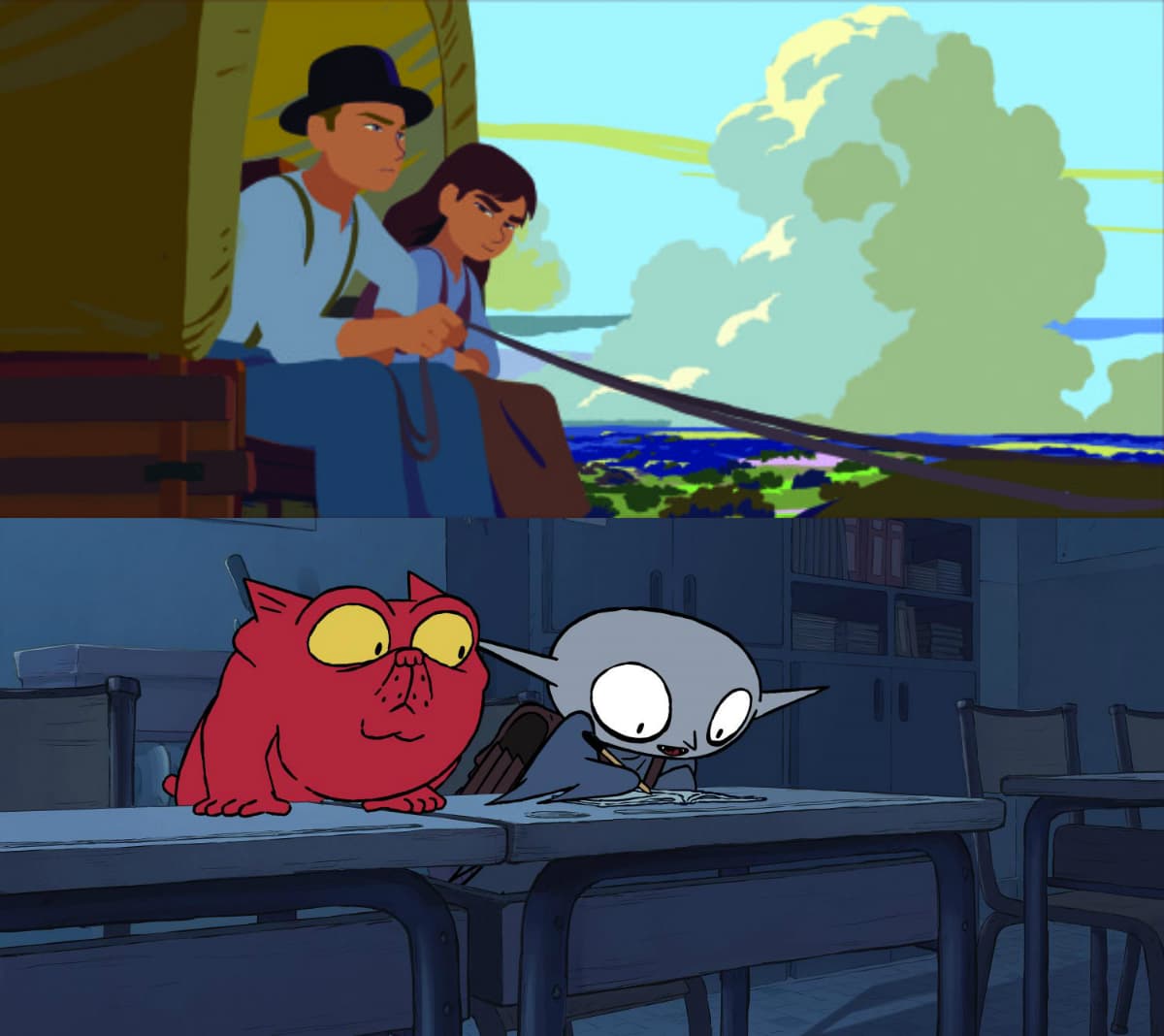 Calamity de Rémi Chaye et Petit Vampire de Joann Sfar
