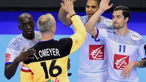 Les Bleus félicitent Thierry Omeyer, impérial contre la Croatie