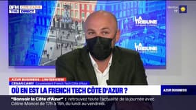 Azur Business du 25 janvier 2022 avec César Camy, co-président French Tech Côte d'Azur