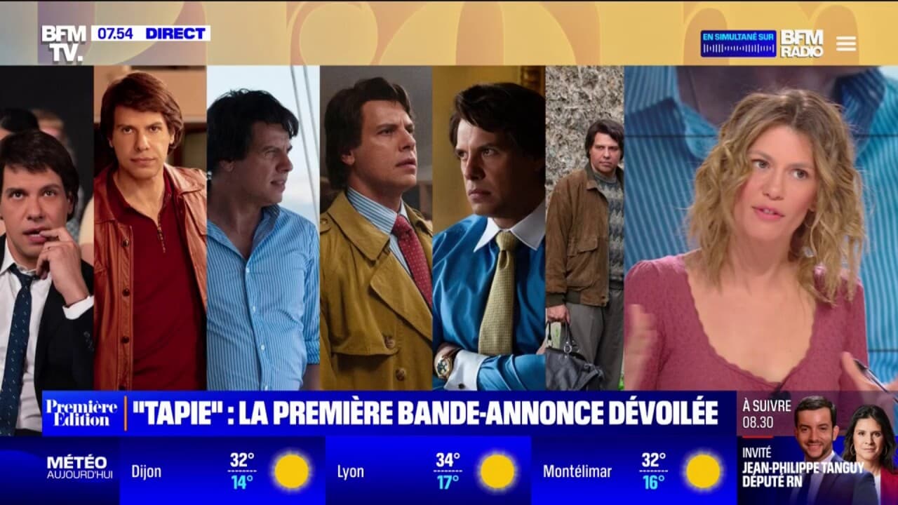 Netflix D Voile Les Premi Res Images De Tapie La S Rie O Laurent