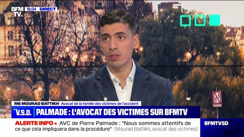 Mourad Battikh, avocat de la famille des victimes de l'accident de Pierre Palmade, donne des nouvelles de la santé de ses clients