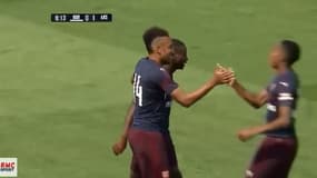 La joie d'Aubameyang