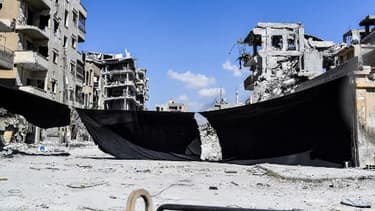 Image d'illustration de Raqa, le 1er octobre 2017