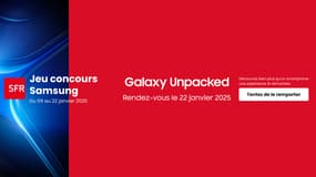 SFR vous propose de remporter le tout dernier smartphone Galaxy S25