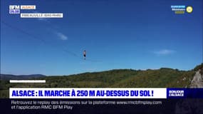 Bas-Rhin: il marche à 250 mètres au-dessus du sol à Ribeauvillé