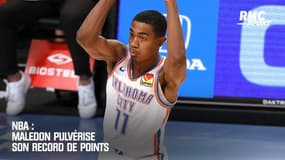 NBA : Maledon pulvérise son record de points
