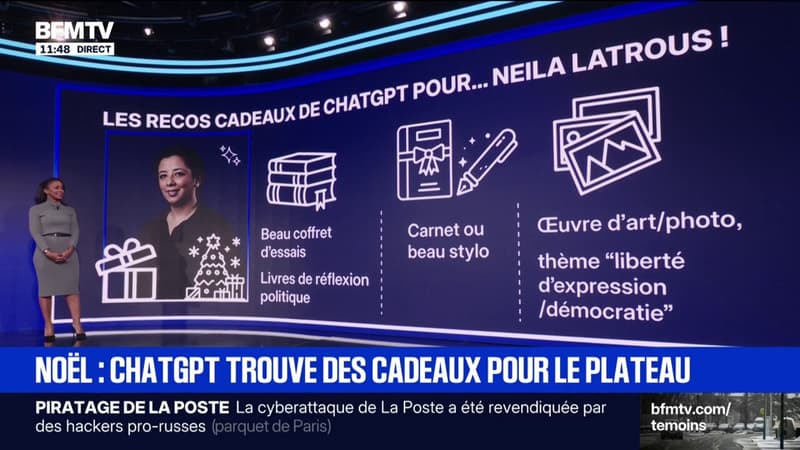 On a demandé à ChatGPT des idées cadeaux pour la bande d'Arnaud Direct