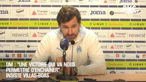 OM : Pour Villas-Boas, la victoire face à Toulouse va permettre "d'enchaîner" 