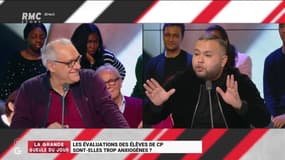 Johnny Blanc à @AnasseKazib : "Tu passerais l'émission à me donner des leçons de gestion d'entreprise, alors que tu n'en as jamais géré une de ta vie !" #GGRMC