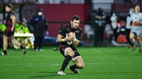 Jordan Michallet lors du match de Pro D2 entre Rouen et Brassane, le 7 janvier 2022.