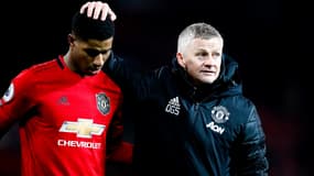 Blessé au dos le 15 janvier, Marcus Rashford est incertain pour l'Euro.
