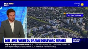 Métropole européenne de Lille: une partie du Grand Boulevard fermée 