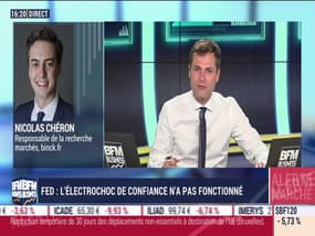 Nicolas Chéron (Binck.fr): L'électrochoc de confiance de la Fed n'a pas fonctionné - 16/03