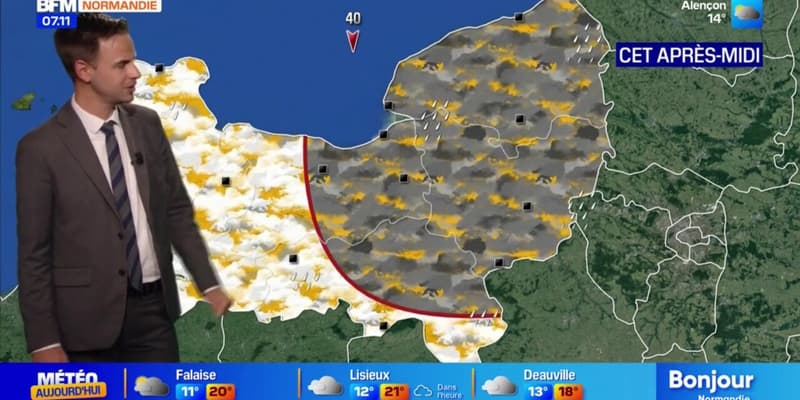 Météo Normandie: un vendredi entre averses et éclaircies, 18°C au Havre