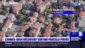 Cannes: un périmètre de sécurité mis en place après la découverte d'un obus avenue de la Pergola
