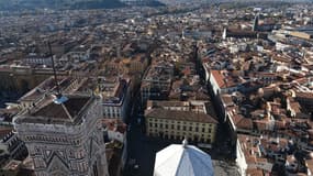 Vue de Florence depuis le Campanile. 