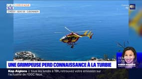 Alpes-Maritimes: inconsciente sur une paroi d'escalade, une femme héliportée dans un état grave
