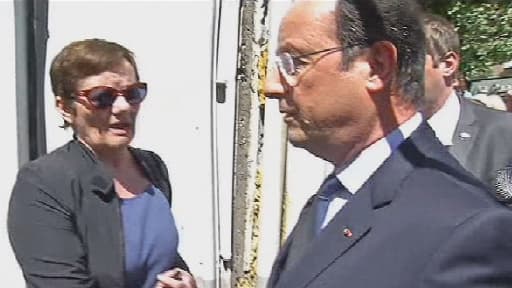 François Hollande a été sifflé et hué mercredi à son arrivée Carmaux.