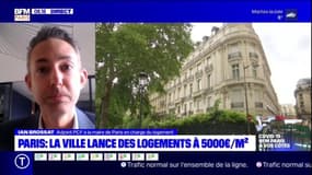 Paris: les logements à 5000 euros le mètre carré doivent permettent de "renouer avec l'accession à la propriété" pour Ian Brossat
