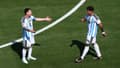 Lionel Messi avec l'Argentine contre l'Espagne en finale de Coupe du monde, le 19 juillet 2026