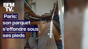 "Je me suis vue mourir": le parquet de son appartement parisien s'est effondré sous ses pieds 