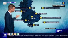 Météo à Lyon: une journée ensoleillée et encore très chaude, jusqu'33°C cet après-midi