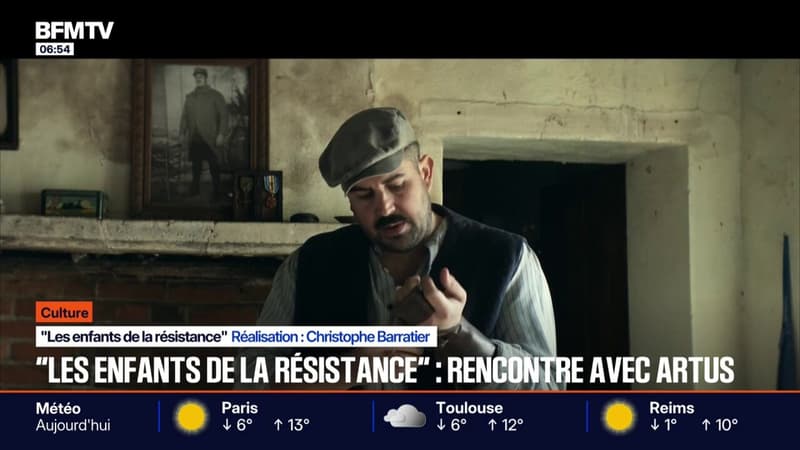 Rencontre avec Artus, comédien et réalisateur, qui joue dans le nouveau film "Les enfants de la résistance"