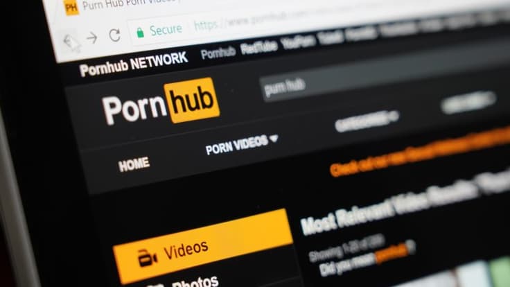 Le site pornographique Pornhub.