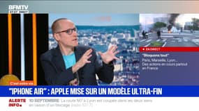 C'est votre vie : "iPhone Air", apple mise sur un modèle ultra-fin - 10/09