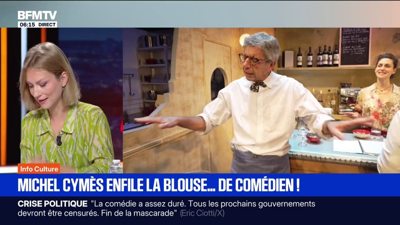 Michel Cymès fait sa première fois au théâtre dans la pièce "Secret(s