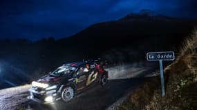 Sébastien Ogier avant le Rallye Monte-Carlo le 23 janvier 2025.