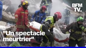 Une frappe russe sur Kiev fait au moins six morts et une cinquantaine de blessés