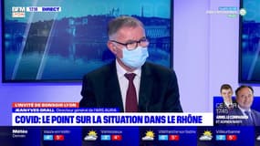 Omicron: le directeur de l'ARS Auvergne-Rhône-Alpes évoque une situation encore "très tendue" dans les hôpitaux