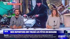 En Ukraine pendant les fêtes de fin d'année, nos reporters racontent