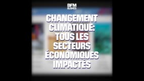 Changement climatique: tous les secteurs économiques impactés