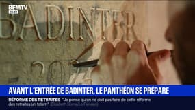 Le Panthéon se prépare à accueillir Robert Badinter