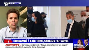 Nicolas Sarkozy condamné: Geoffroy Didier dénonce un "acharnement politique qui finit par porter ses fruits"