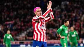 Antoine Griezmann lors du match Atlético-Elche le 29/12/22
