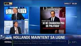 François Hollande maintient sa ligne politique