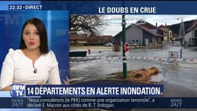 Eleanor : 14 départements en alerte inondation (2/2)